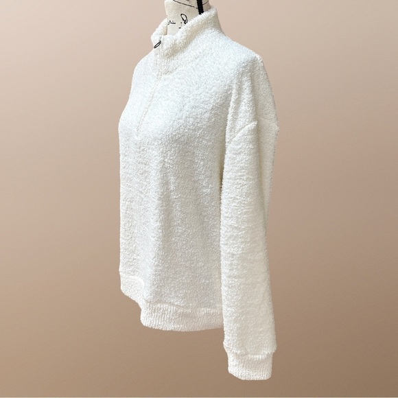 NWT Honeydew Intimates Ivory Comfort Queen Pullover 3/4 Zip S - Picture 7 of 13